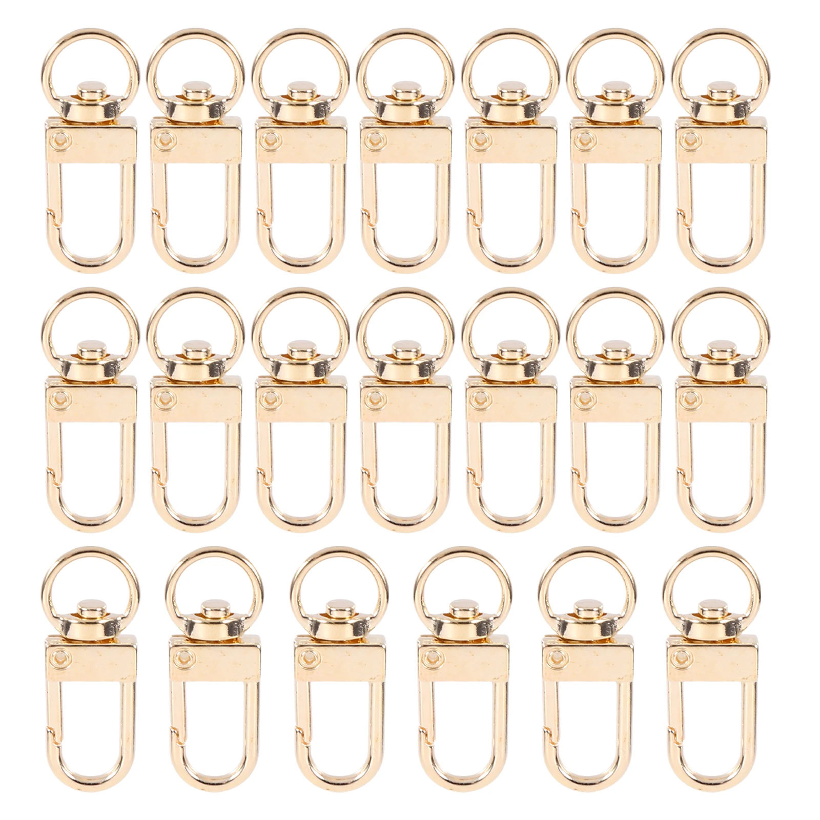 

20 Pcs Vintage Keychain Decorative Keyring Pendant DIY Jewelry Retro Shape Alloy Durable Portable Lightweight Gifts