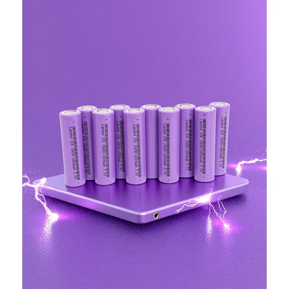 

10-40pcs 18650 Power battery 5C 3.7V Rechargeable batteries 2600mAh lithium Battery for Electric drill Toy Electronic cigarettes