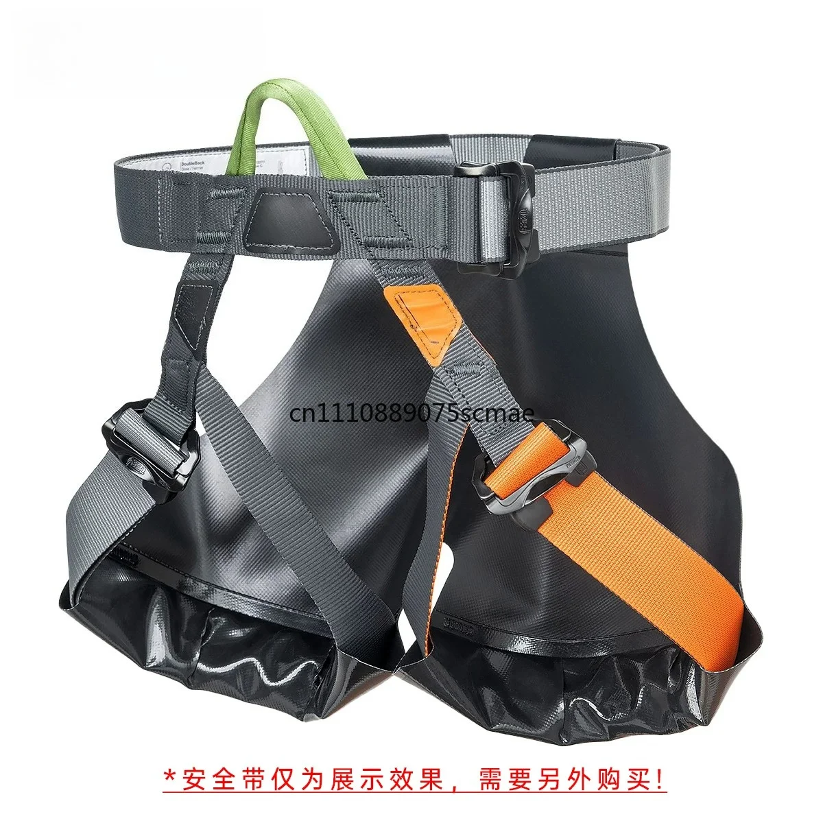 Outdoor Abrasion Resistant Harness Hip Pocket Pad, Thick Cushion Butt Protector For Canyoning Cave Rappelling Climbing