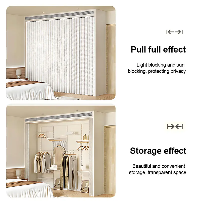 No Drill Frosted Divider Curtain Soft Glow with Hooks for Study Tea Room Homestay Easy Install Lightweight Drape No Cling