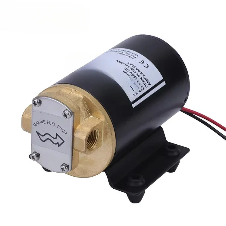 Шестеренчатый насос для биопередачи 12 В, морской гидравлический шестеренный насос высокого давления 14 л/мин, 24 В