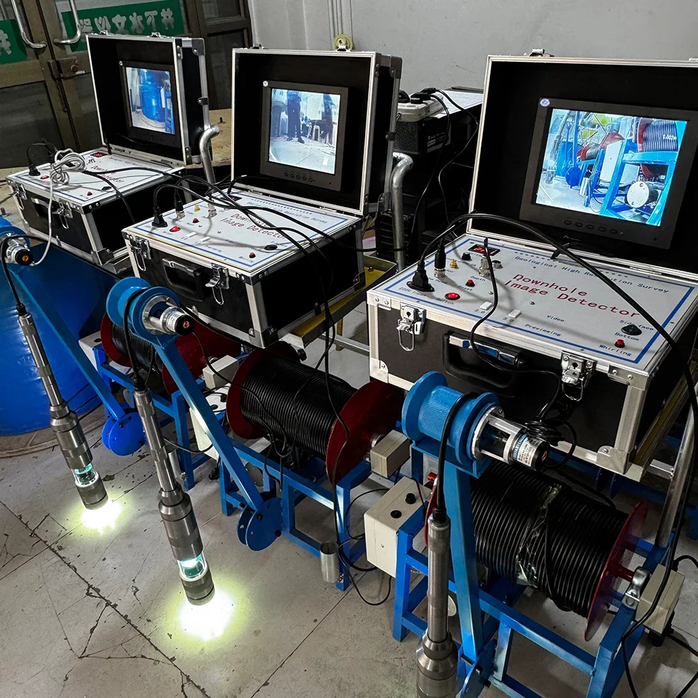 Deep Well Water Scanner Borehole Inspection New Underground Light Weight Well Ca/mera Detector