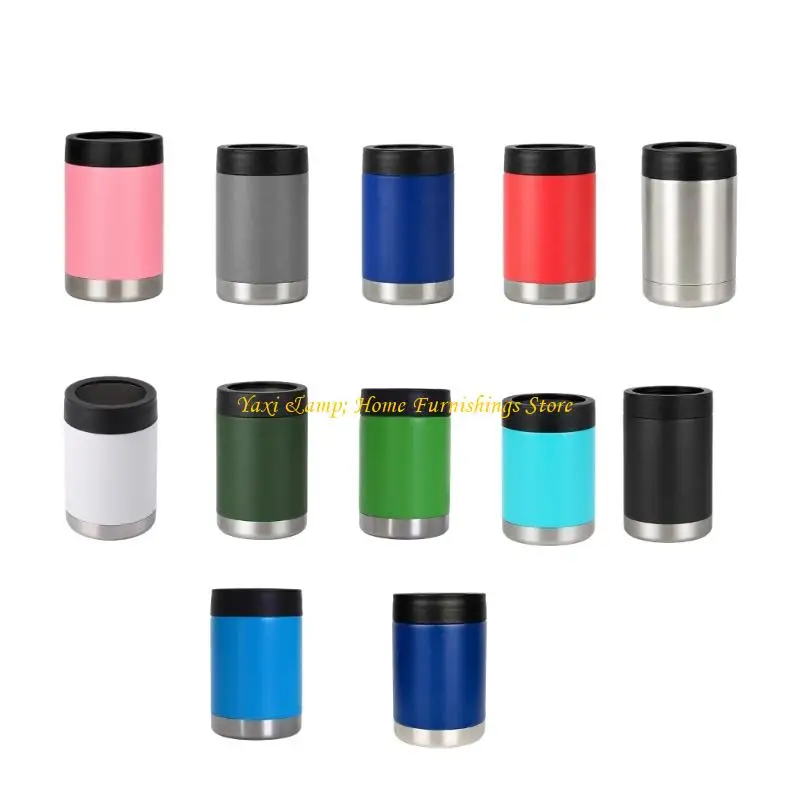 W8EA Regular beverage can sleeve with insulated body for table use