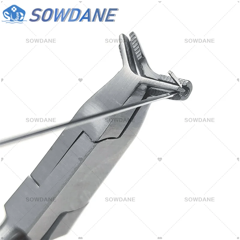 1 sztuka Dental instrumenty ortodontyczne drut językowy NiTi Cinch powrót szczypce ortodontyczne narzędzie Forcep Max dla 0.7mm — zdjęcie 3