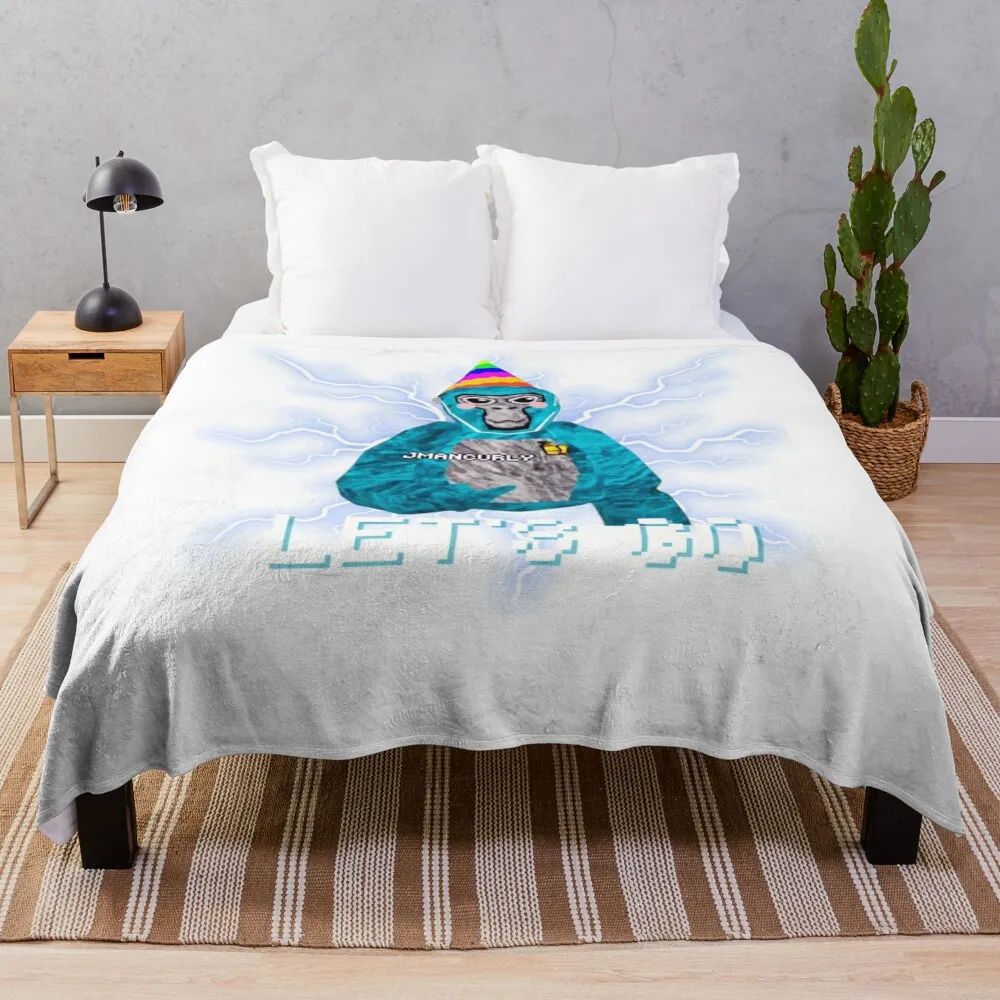 Gorilla Tag Jmancurly Monke Merch Classic Throw Blanket Sleeping Bag heavy to sleep Bed Fashionable Blankets