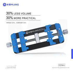 Mijing K23 Mini Universal PCB Holder Double Shaft Soldering Fixture for Mobile Phones Motherboard PCB IC Chip Repair Tools
