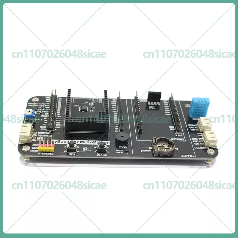 1-5pcs FOR MicroPython PyBase Development Baseboard pyBoard ESP32 K210 Pi Pico Compatible