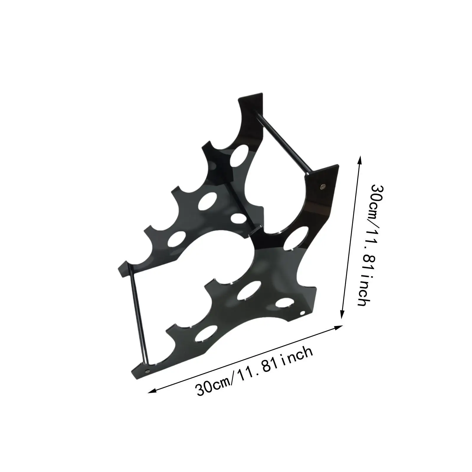 Supporto per spada laser Espositore per spada laser Supporto per spada laser da tavolo in acrilico Supporto per spada laser a 4 livelli per armadio da gioco