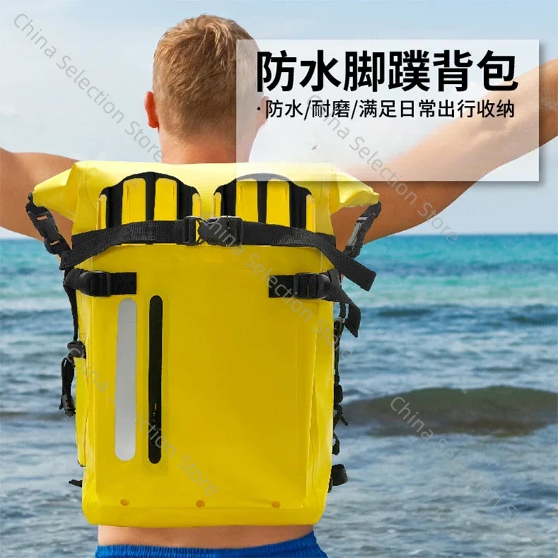 Outdoor Camping Waterproof Bag 30 Liters Waterproof Backpack Mountaineering Leisure Diving Beach Travel Luya Bag