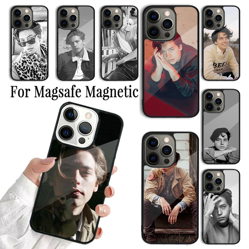 Phone Case For iPhone 16 15 14 13 12 Mini 11 Pro Max Plus Magsafe Magnetic Wireless Charging Cover Cole Sprouse Jughead jones