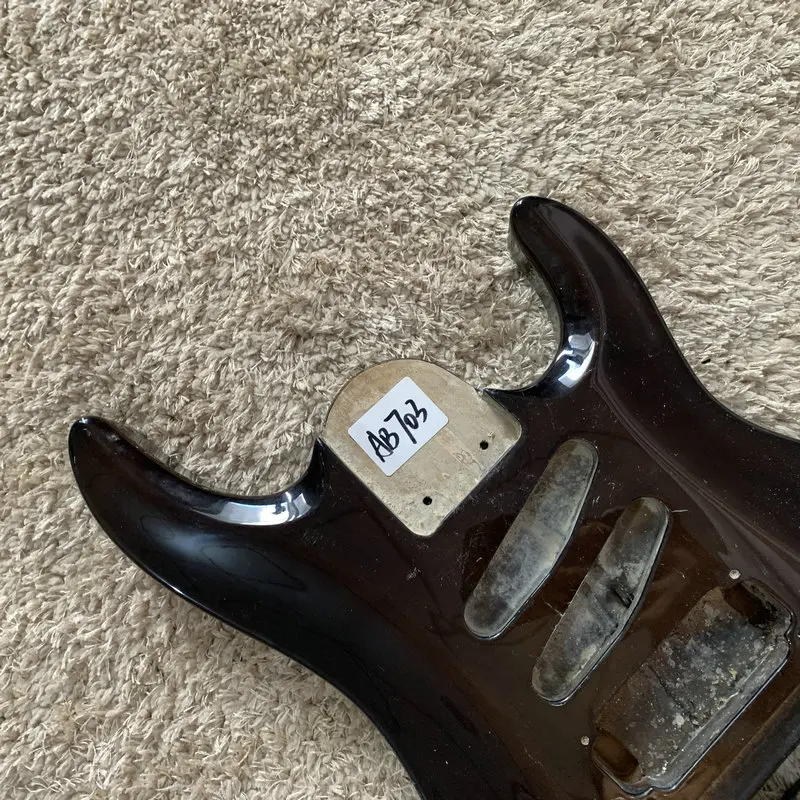 7 Strings Solid Basswood SSH Pickup  Electric Guitar Body Floyd Rose Tremolo Right Hand for DIY Stock Item AB703