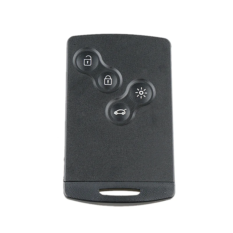 4 Button Car Remote Key Fob Case Shell Fit for Koleos FSK System Renault Megane Scenic Laguna Clio 433Mhz Key Cover PCF7952 Chip