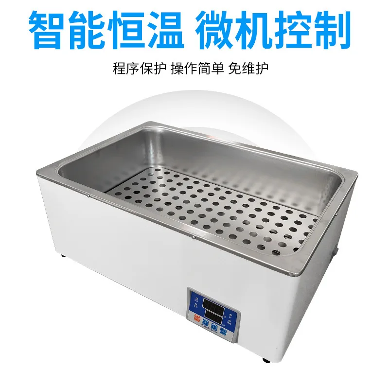 Digital Constant Temperature Water Bath Laboratory Heater Single Dual Four Six Eight Hole Heating Tank with Display Commercial