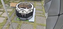 Cats and dogs delivery room pets octagonal cage breathable fence tent scratch-resistant Oxford cloth foldable cat and dog nest - AliExpress 15