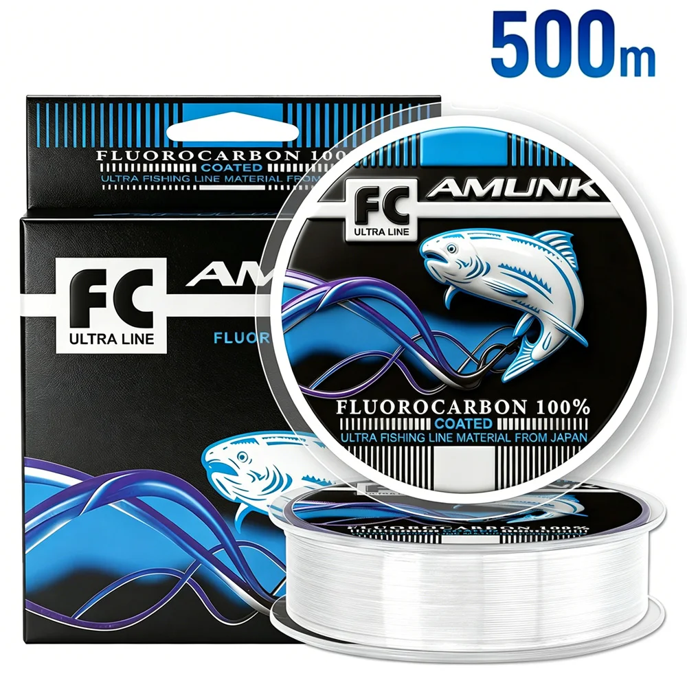 Thornsline 300m 100% Fluorocarbon-beschichtete Angelschnur Japan Super Starke Sinkende Monofilament-Vorfachschnur Abriebfester Draht
