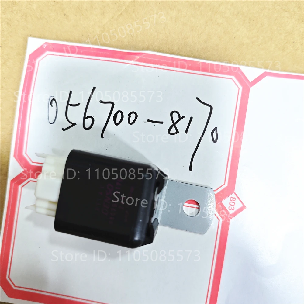ORIGINAL FOR Sany 135 excavator hook air conditioning relay 056700-8170 24V 12A