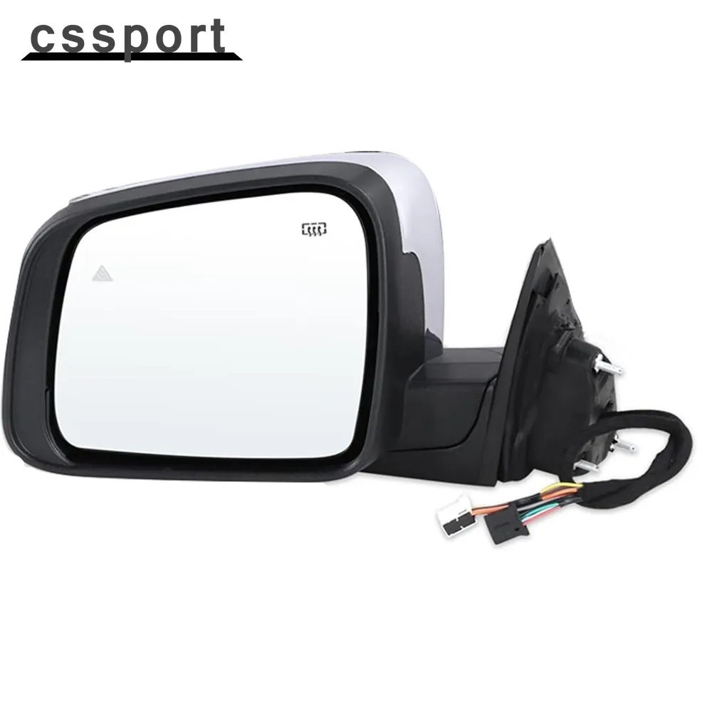 

For Jeep Grand Cherokee 2011-2022 Driver Side Mirror Manual Folding with Blind Spot