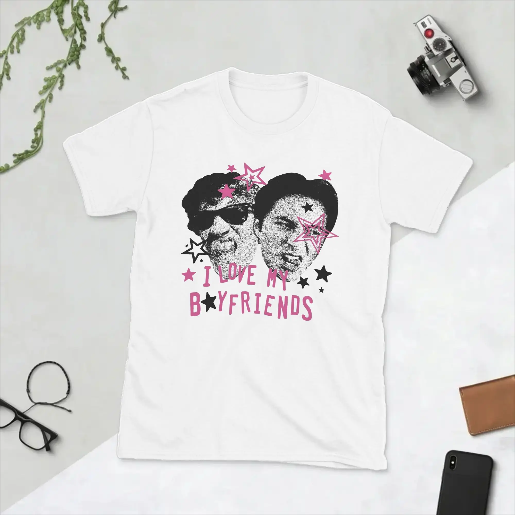 Connor Storrie And Hudson Williams Men T Shirts  Novelty Tee Shirt Short Sleeve O Neck T-Shirts Cotton Plus Size Clothing