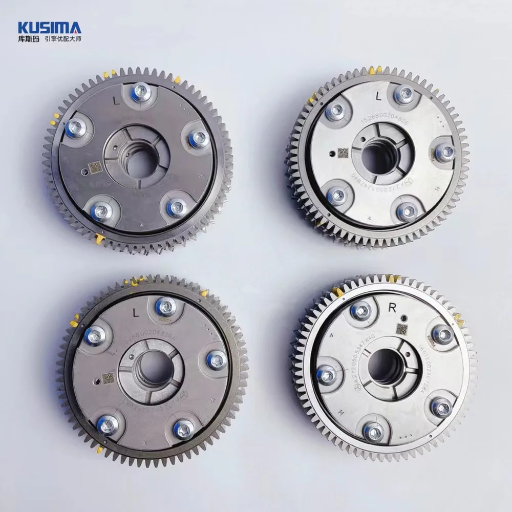Full Set 4pcs Camshaft Adjusters Exhaust Intake VVT Gears For Mercedes Benz M272 3.5L 2720505247 2720506847 2720505347