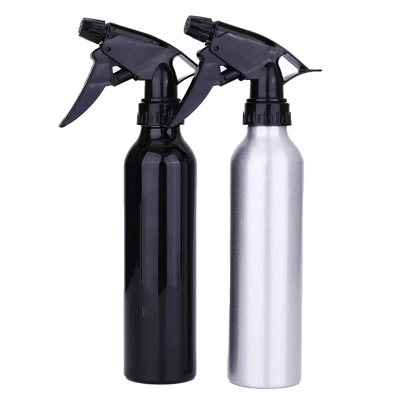Equipo para tatuajes, botella de aluminio negra y plateada, spray de algas verdes, suministros de limpieza e higiene para tatuajes
