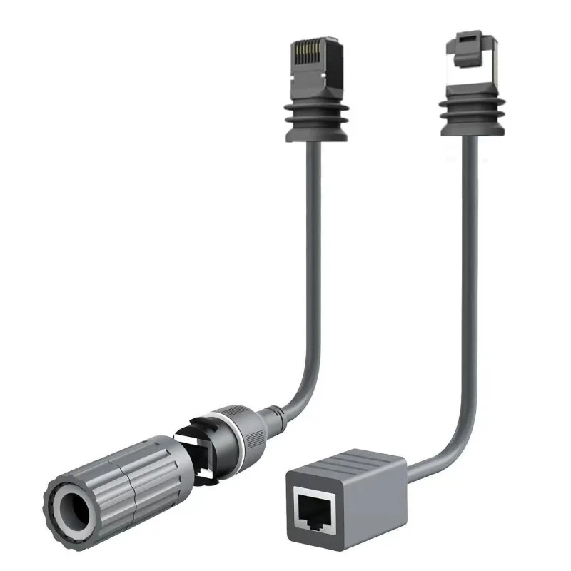 Starlink Ethernet Adapter Cable, IP68 Waterproof, RJ45 Coupler Extension for Gen 3/Mini Dish