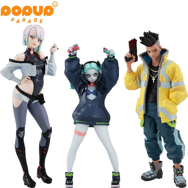 

In Stock Original GSC POP UP PARADE Cyberpunk:Edgerunners David Martinez Lucy Rebecca Anime Action Figures Model Collection Toy