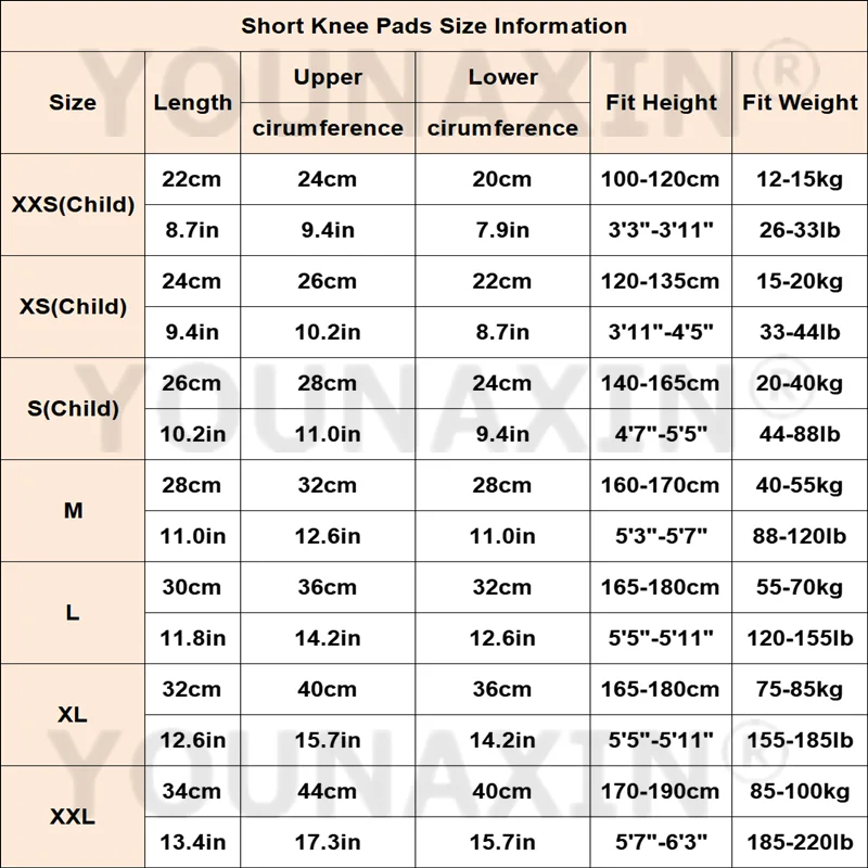 1 Pair Unisex Sunscreen UV Sport Short Knee Pads Child Basketball Football Protector Support Brace Pad XXS XS S M L XL 2XL