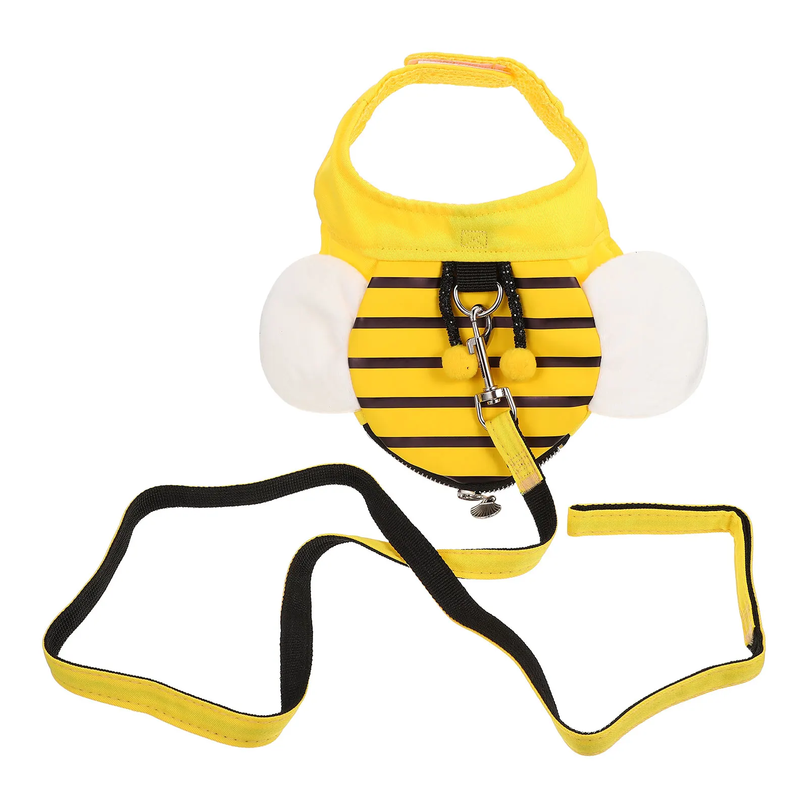 

1 set Dog Cat Accessory Pet Walking Accessory Fabric Adjustable Chest Back Long Wear-Resistant Cat Vest Size Easy Use