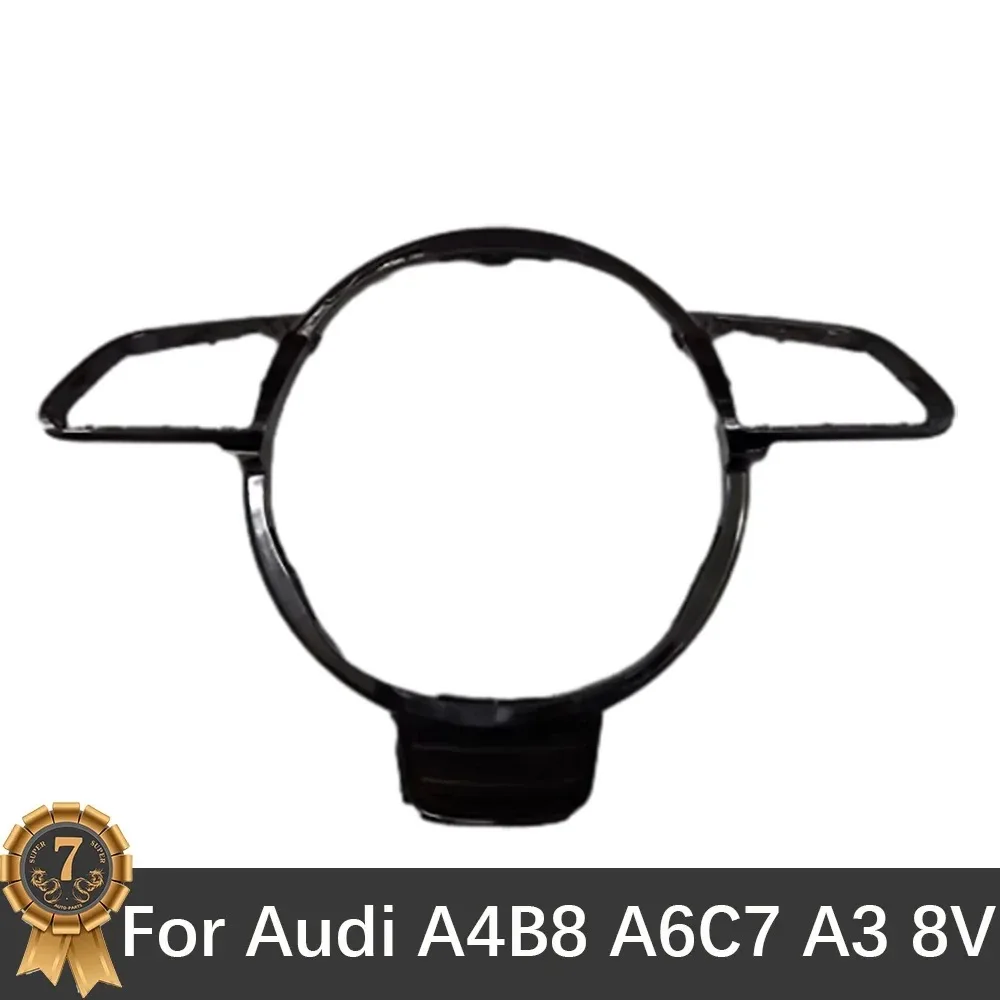 

Для Audi A4 B8 A6 C7 A3 8V рулевое колесо черная рамка в сборе аксессуары A4 B8 A6 C7 A3 8V