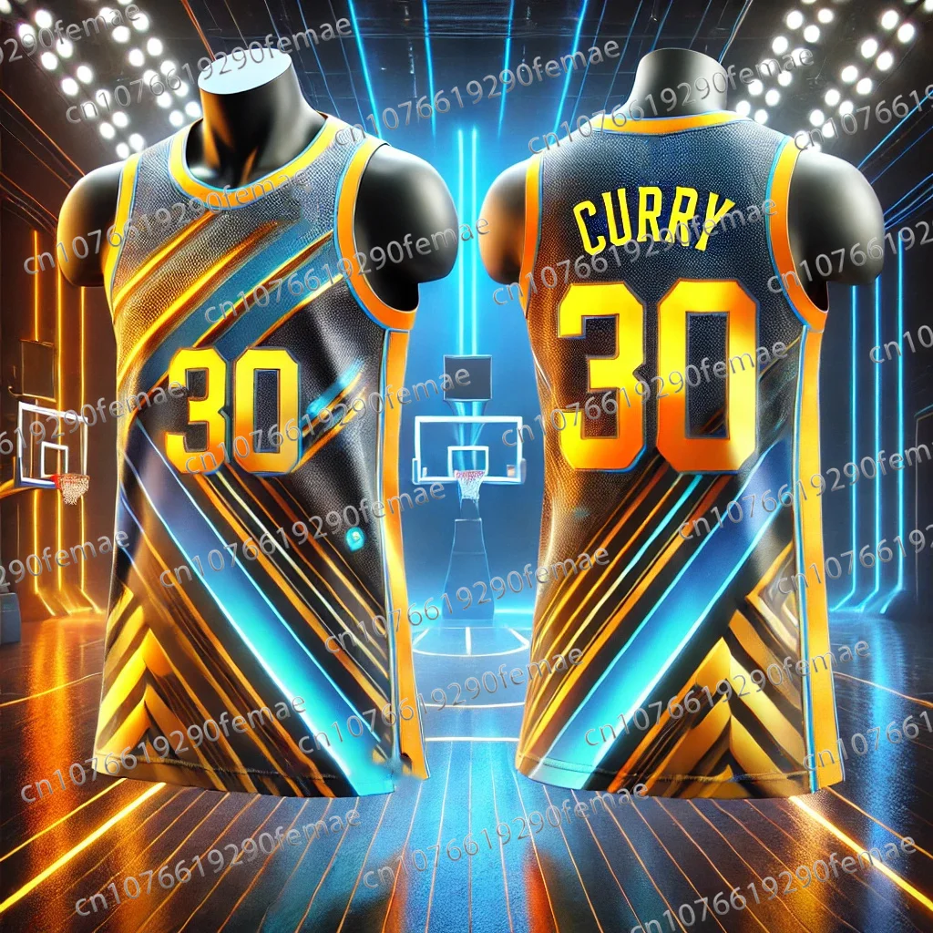 Summer New Men's Basketball Suit 30 Curry Sleeveless Vest Sportswear Training Breathable Sweat Wicking Comfortable Vest