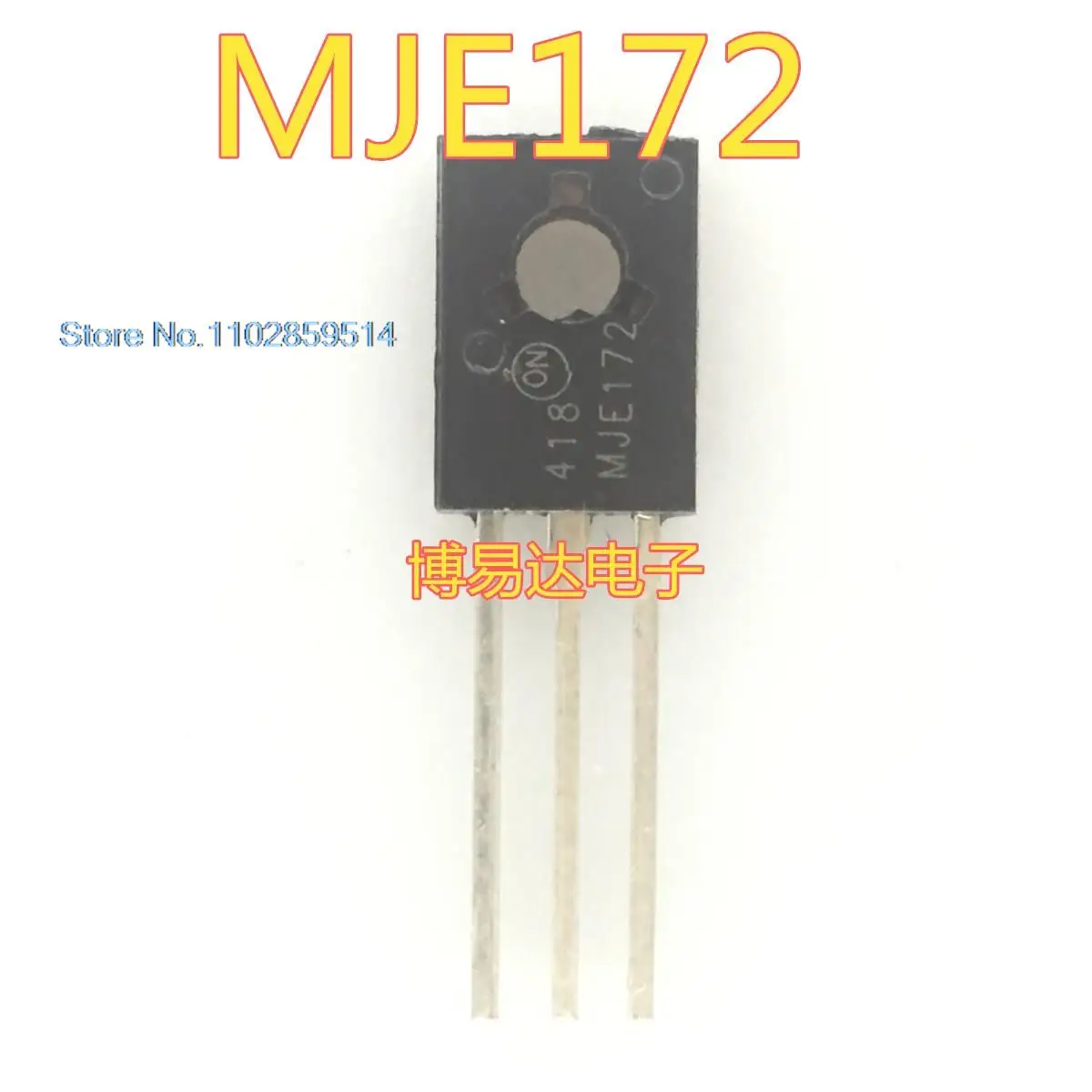 

20PCS/LOT MJE172G JE172G TO-225 MJE172