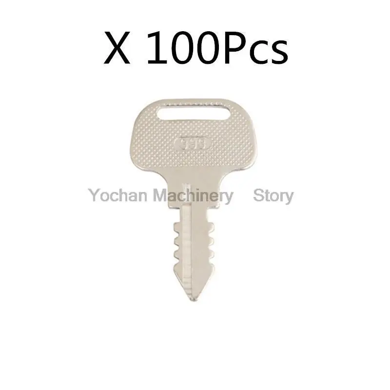 100 Pcs 393 Ignition Key 18510-63720 18510-63620 for Kubota Tractor M Series Free Shipping