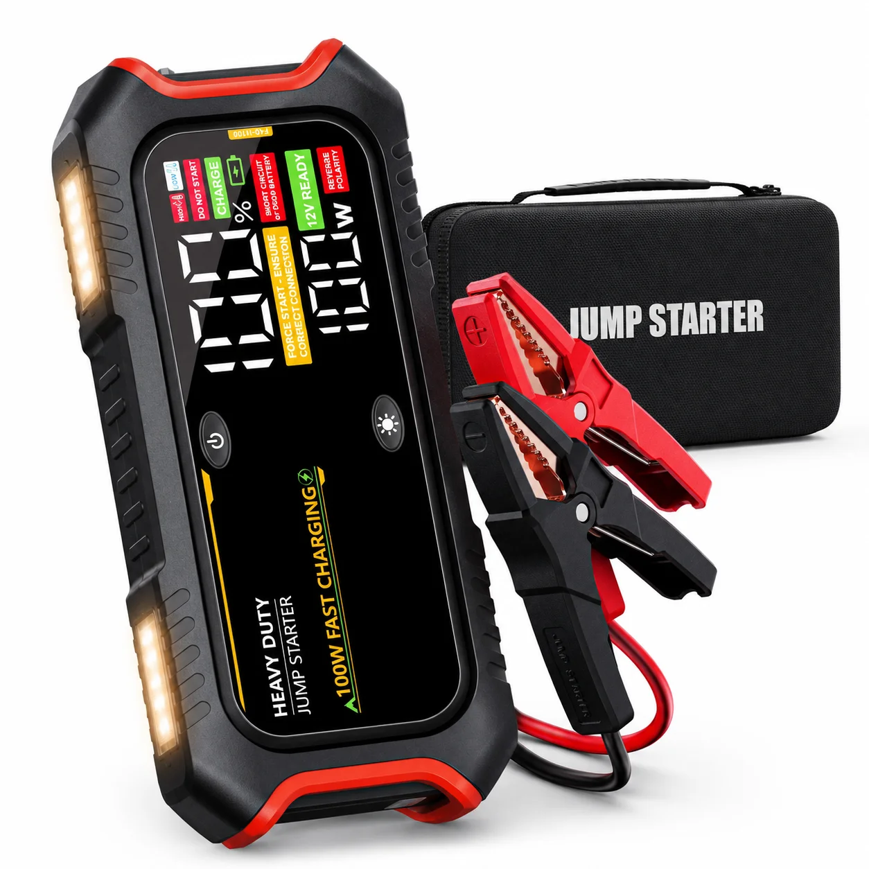 100W Fast Charge 32000mAh Battery Booster OEM ODM Custom Logo Accepted Reliable RV & Motorcycle Emergency Tool
