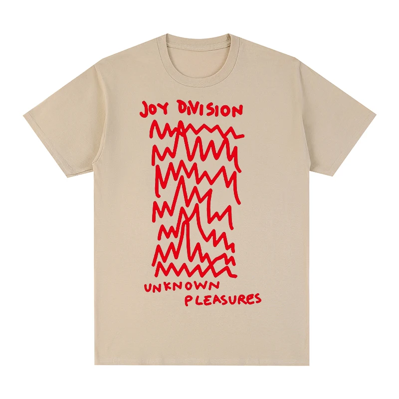 Unknown Pleasures By Joy Division (1979) Silk T-shirt Cotton Men T Shirt New TEE TSHIRT Womens Tops Unisex 2026