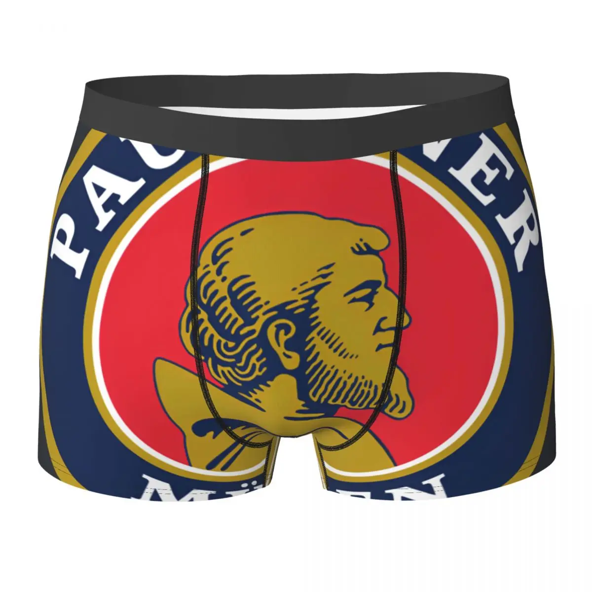 

Нижнее белье Paulaner Spezi, немецкие мужские трусы-боксеры с газированным напитком, милые трусики большого размера с принтом высокого качества