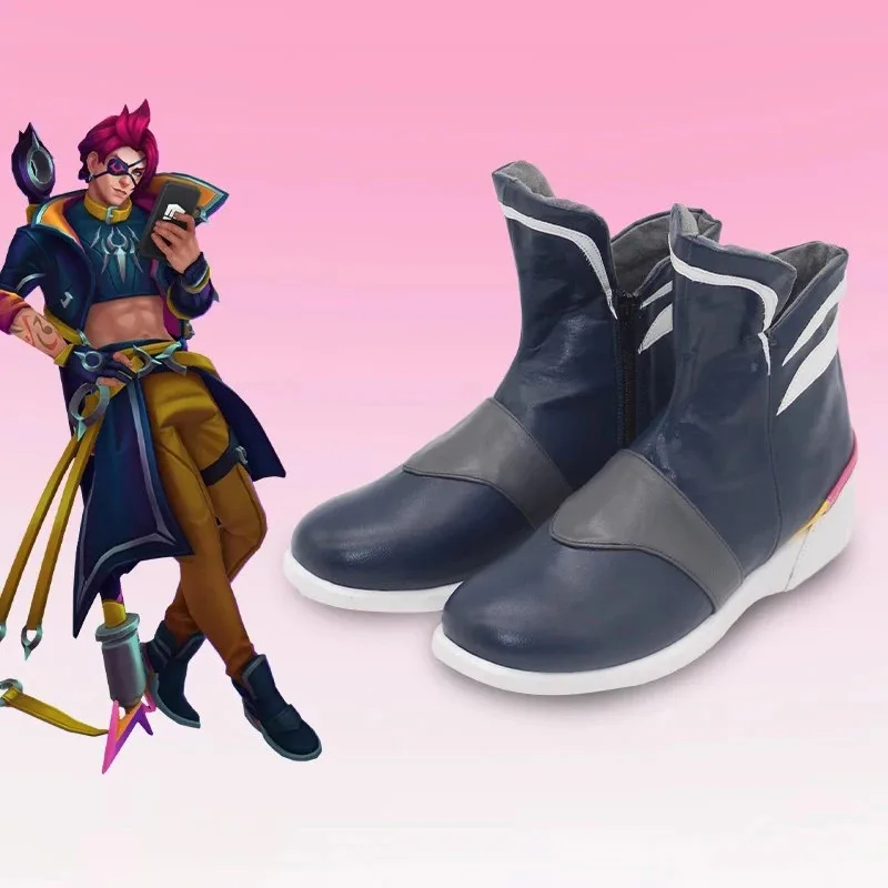 

Игра LOL Heartsteel Kayn Обувь для косплея Аниме Сапоги для ролевых игр Поддержка настройки