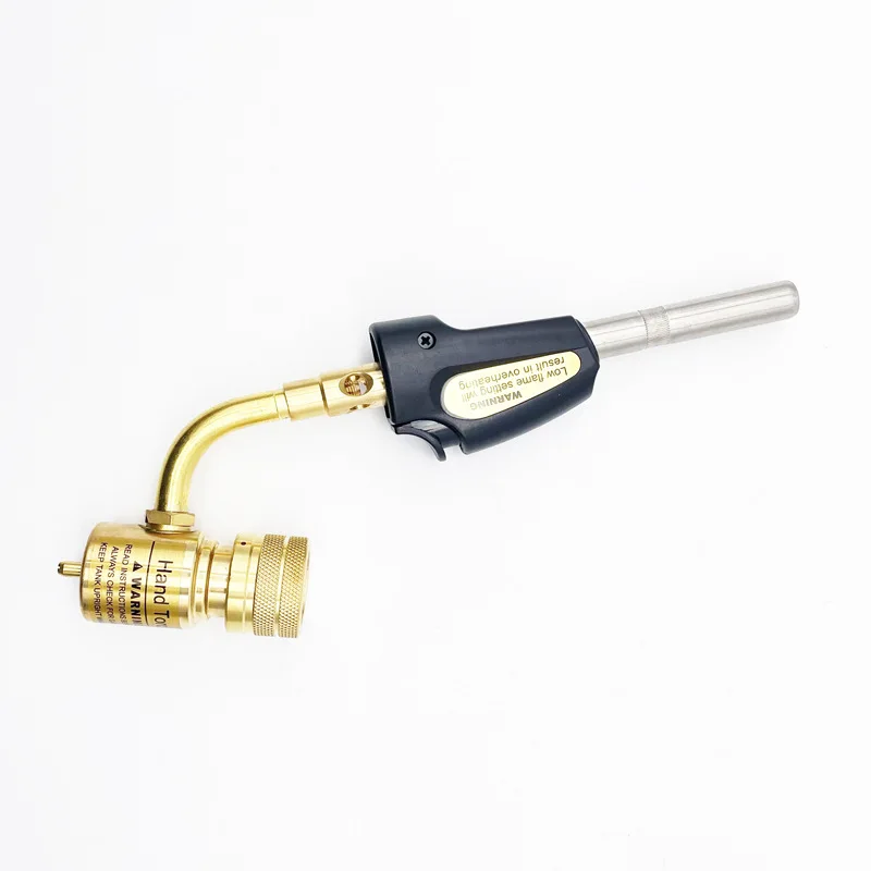 

Propane MAPP gas turbine welding gun head adjustable regulator welding gun compatible with MAPP MAP Pro self ignition trigger