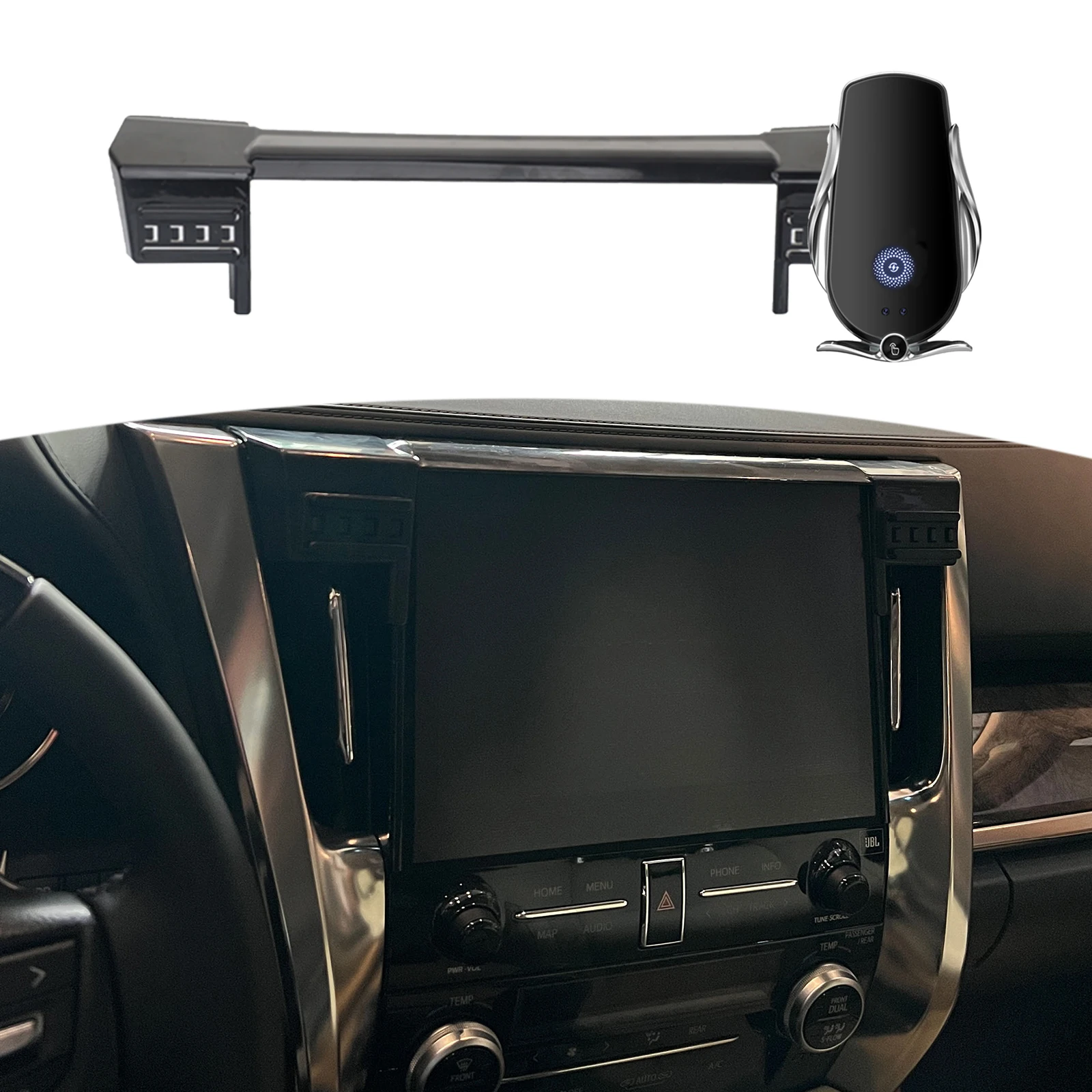 

for Toyota ALPHARD Vellfire 30 Series AH30 Phone Holder Screen Fixed Navigation Bracket Base Accessories Wireless Charging