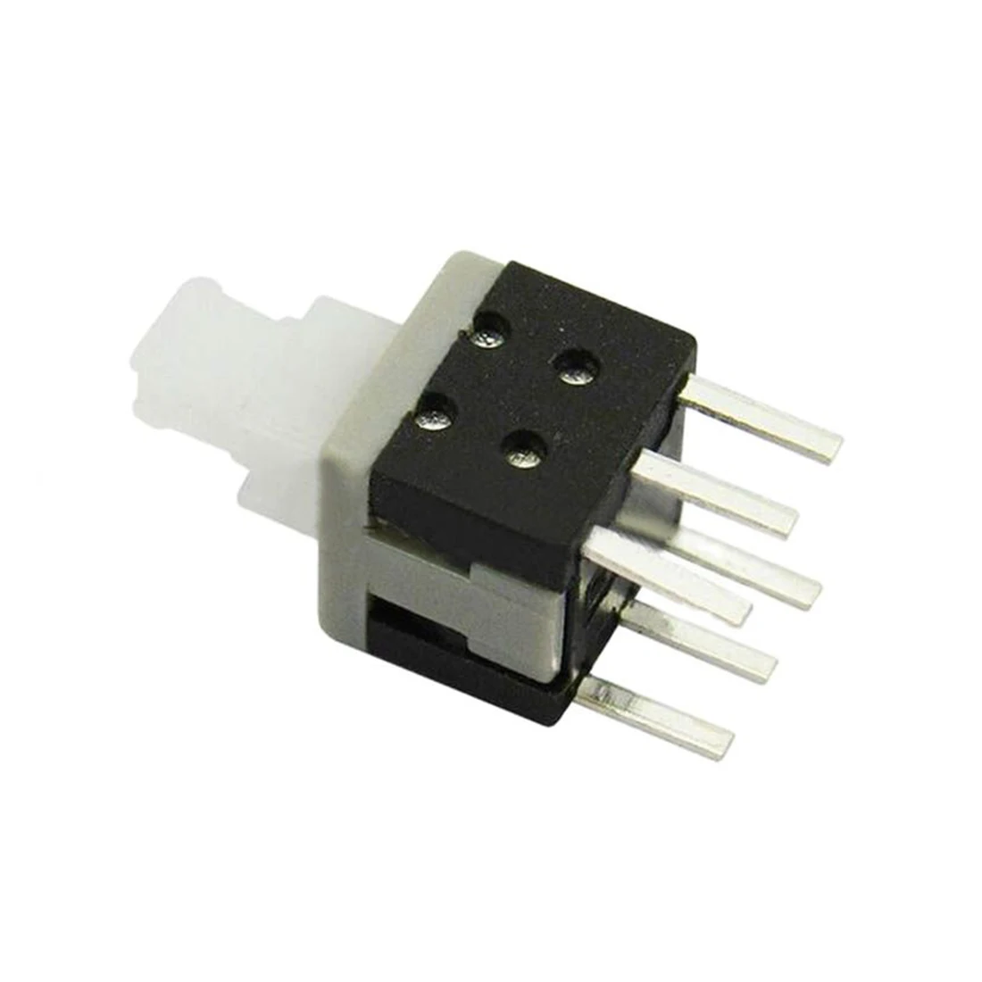 50pcs 5.8*5.8mm Self Locking Push Button 6 Pins on/Off  Latching Switch Wholesale