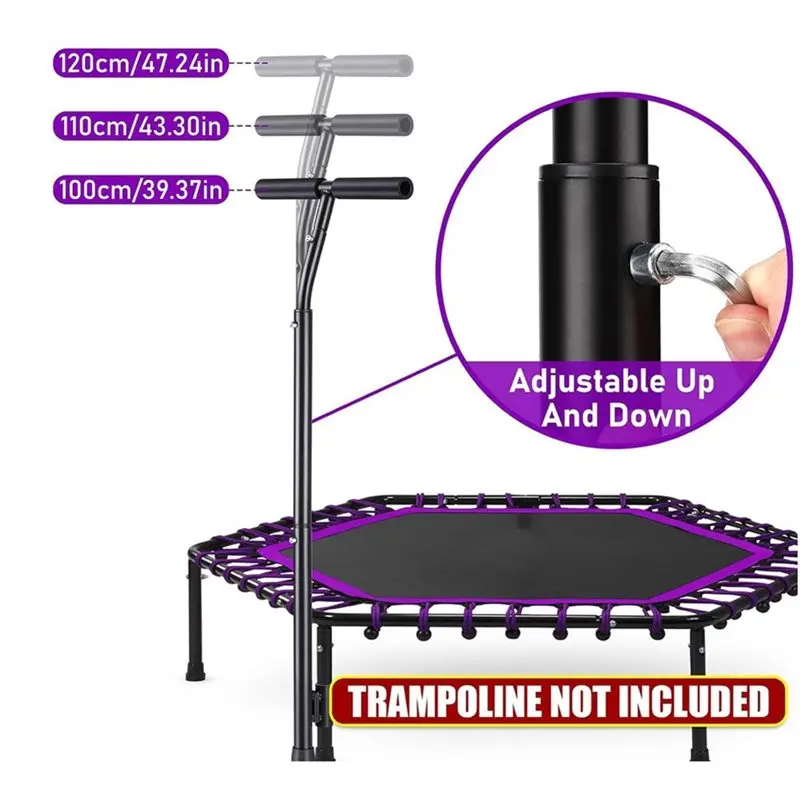 L71A Trampoline Quick-Release Handle Bar Fitness Trampoline Handle Bar Trampoline Accessory