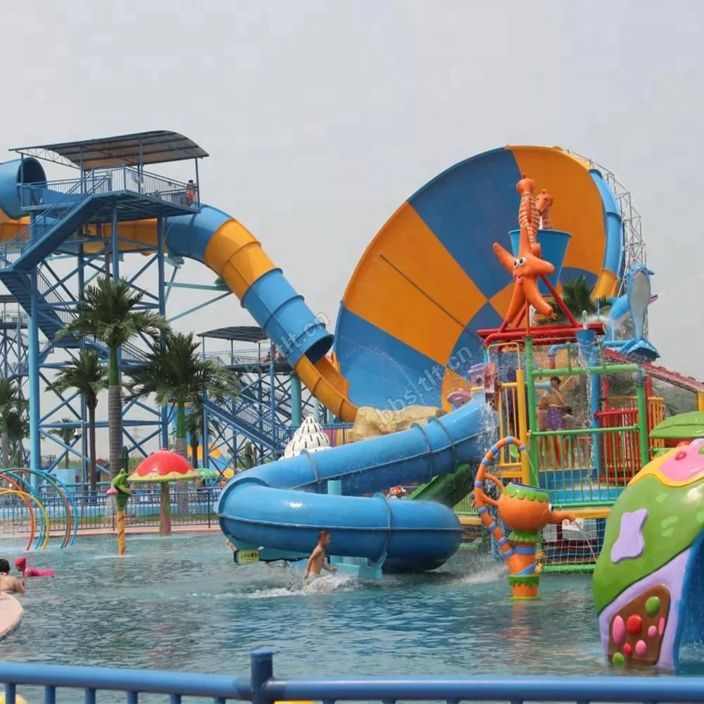 Water Park Project With Children Splash Pad Park / Water Park Equipment