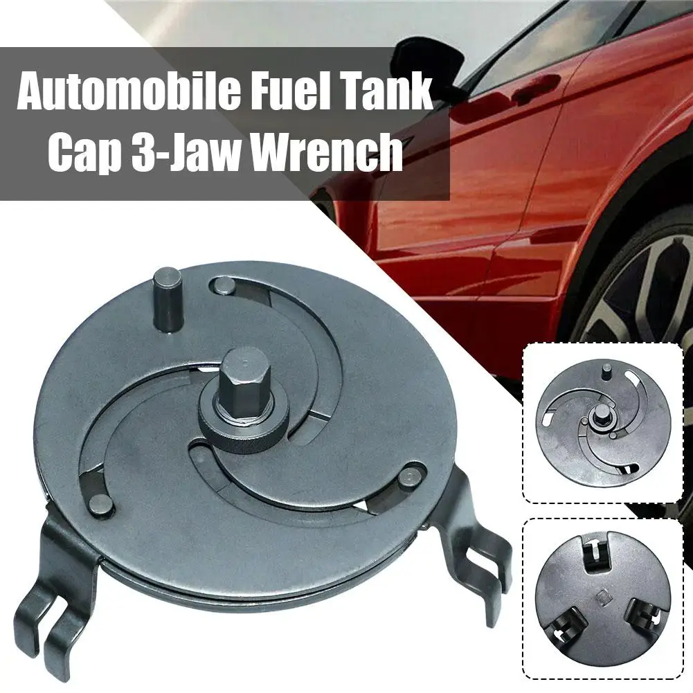 3-jaws Adjustable Car Fuel Cap Wrench Car Repair Remove Cap 87-170mm Tools Spanner Oil Cover Pump F3m1