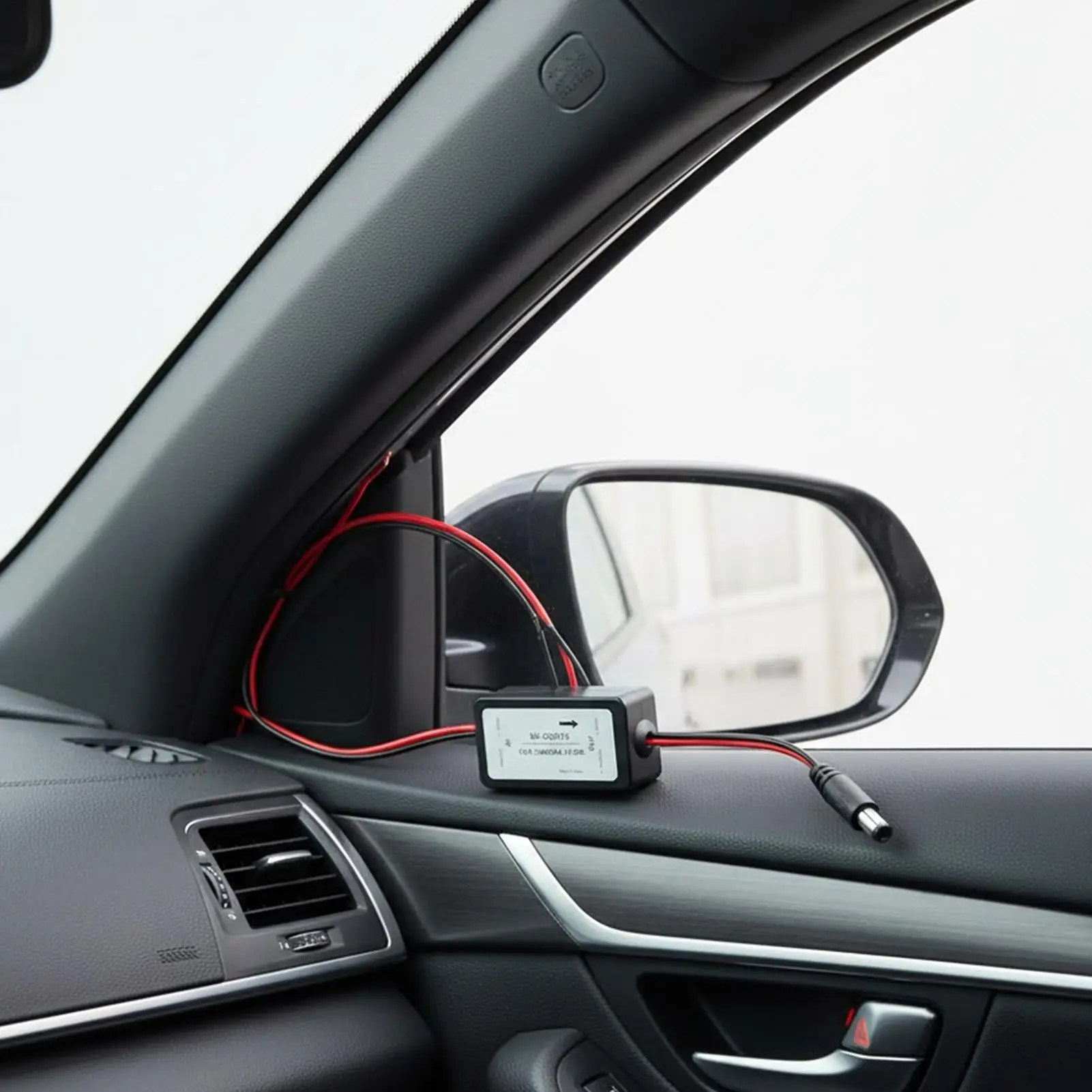 Car Rear View Rectifier 12V DC Power Relay Capacitor Filter Connector for Backup Auto Car Camera Filter for Enthusiasts