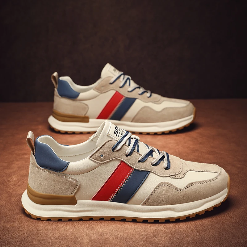 

Мужская осенняя обувь, бестселлер 2025, кроссовки с дышащей сеткой, тренировка скорости с карбоновой пластиной, противоскользящие походные туфли с мягкой подкладкой, один