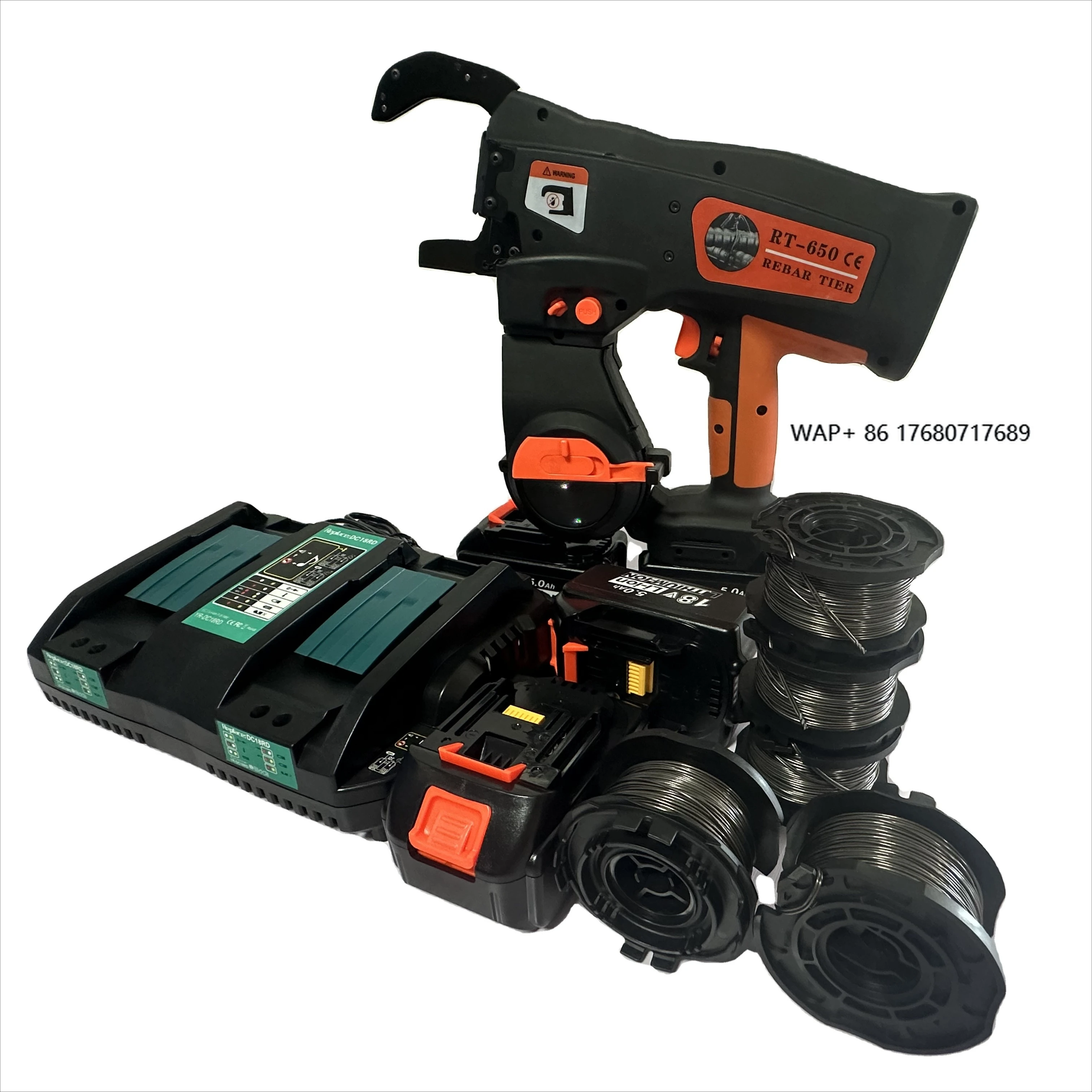 

Rebar Tying Machine Double Wire Reinforcement Layering Reinforcement Binding Machine Using 1.0mm Double Wire