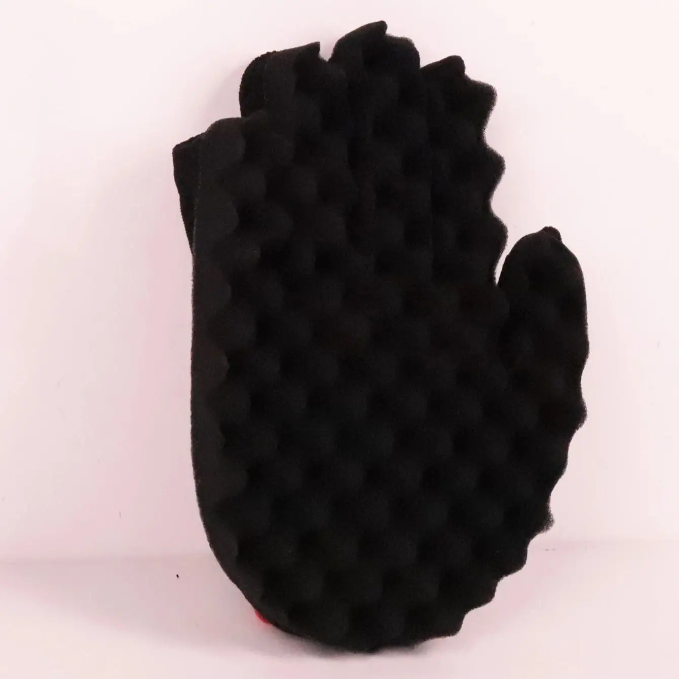 

1 шт., африканские плетеные волосы, мягкие губчатые перчатки в форме волны, инструмент для укладки волос в салоне, специально для париков из натуральных волос