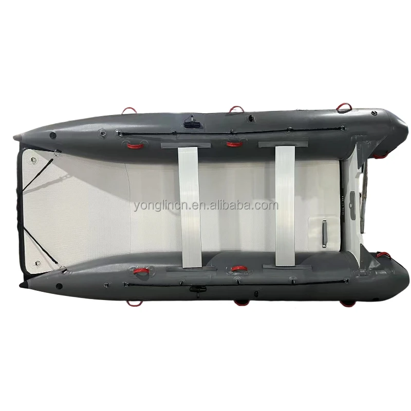2024 Inflatable Catamaran Aluminium Floor Catamaran Ce PVC Fishing Inflatable 6 Person Speed Boat Catamaran Ship