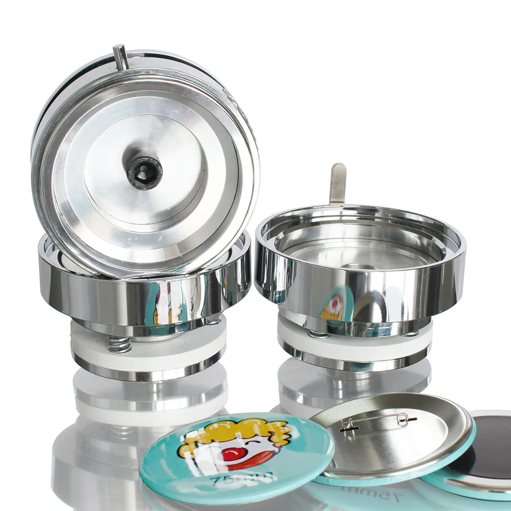 Hot Sale Latest Style High Quality Round Shape 75mm Manual Button Making Machine Button Maker Kit