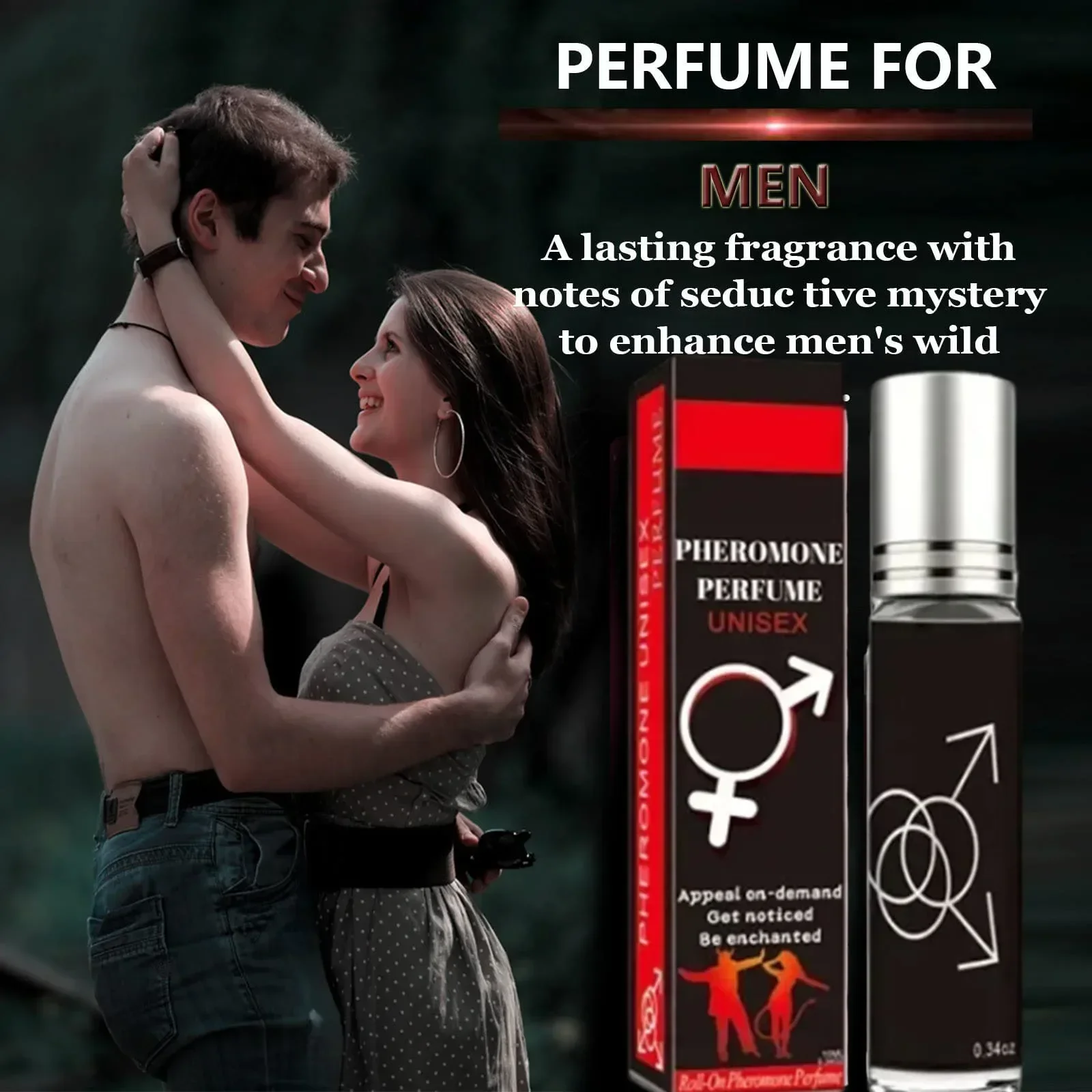 Aceite de perfume de feromonas para atraer a hombres y mujeres, Perfume corporal portátil para estimular el coqueteo, perfume sexual para parejas íntimas