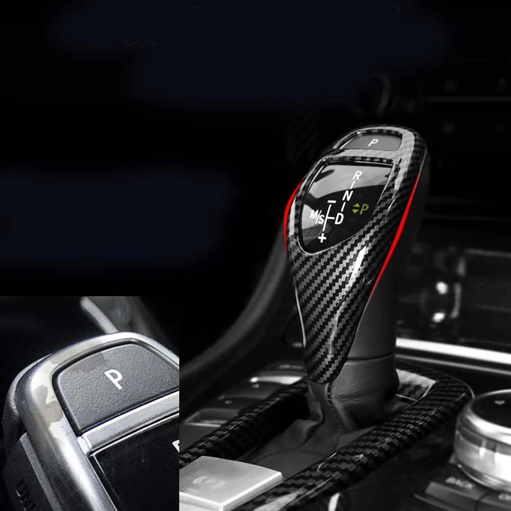 Shift lever cover For BMW M Sport For BMW F30 F10 3 4 5 6 7 Series Lever gear knob Gear shift knob gear lever knob Gear stick